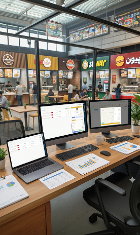 راهکار جامع فودکورت؛ از مدیریت تا منوی دیجیتال